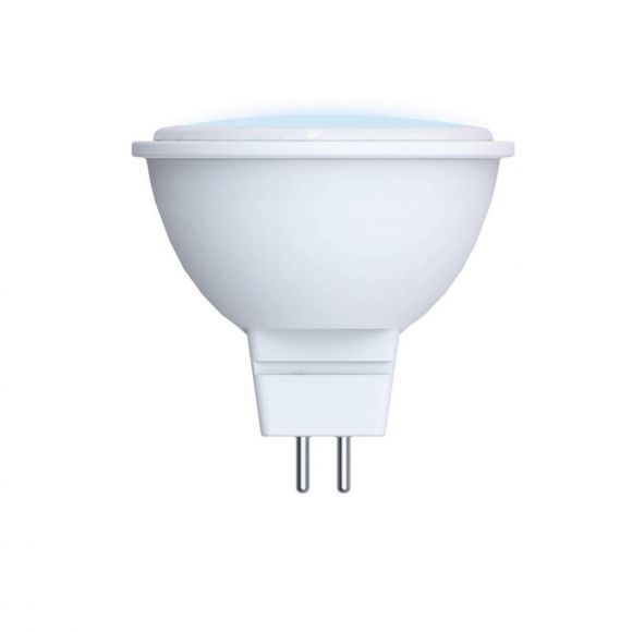 Лампа светодиодная LED-JCDR-5W/6500K/GU53/FR/SLS Форма JCDR матовая Дневной свет (6500K) ТМ Volpe (UL-00008834)