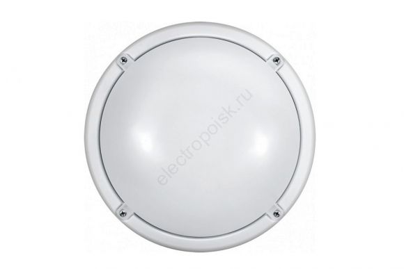 Светильник светодиодный ДБП-15w круг 4000К 1150Лм IP65 белый (141411215)