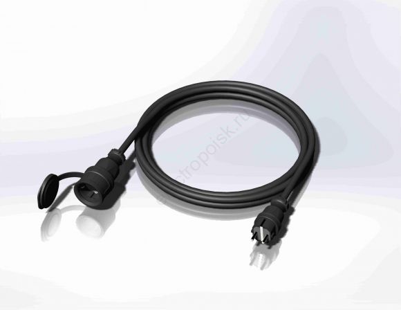 Удлинитель кабельный Schuko-Schuko IP44  XTREM H07RN-F 3G1.5 10 м. (00-00001729)