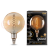 Лампа светодиодная LED 8 Вт 620 Лм 2400К теплая Е27 G200 golden flexible Filament Gauss