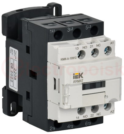 ARMAT Контактор КМИ-А-10912 LC1D 9А 24В/АС3 1НО/1НЗ IEK