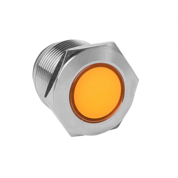 Лампа оранжевая сигнальная S-Pro67 19 мм 24В EKF PROxima 