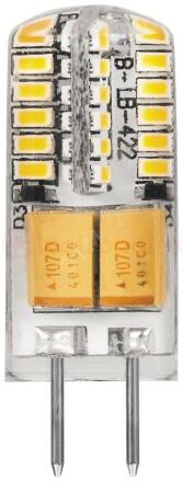 Лампа светодиодная LED 3вт 12в G4 теплый капсульная
