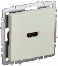 BRITE Розетка HDMI РHDMI-0-БрКр бежевый BRITE Розетка HDMI РHDMI-0-БрКр бежевый