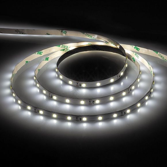 Лента светодиодная LEDх60/м 1м 4.8w/m 12в дневной (27744)