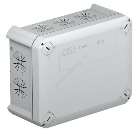 Коробка распределительная T100 вводы для разгрузки натяжения (2007805)