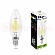 Лампа светодиодная LED 7вт Е14 белый свеча FILAMENT диммируемая Лампа светодиодная LED 7вт Е14 белый свеча FILAMENT диммируемая