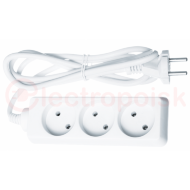 Удлинитель Navigator 61 309 NPE-S-03-300-X-2x1 без заземления 3 гн. 3м 16А ПВС 2х1.00 Удлинитель Navigator 61 309 NPE-S-03-300-X-2x1 без заземления 3 гн. 3м 16А ПВС 2х1.00