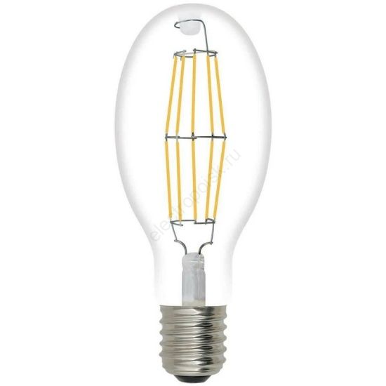 LED-ED90-40W/DW/E40/CL GLP05TR Лампа светодиодная, прозрачная. Дневной белый свет (6500K). Картон. ТМ Uniel