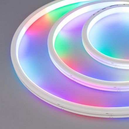 Герметичная Лента LED SPI MOONLIGHT-5000S-TOP-5060-84-24V RGB (13х12mm, 18W, IP67) (ARL, 18 Вт/м, IP67)