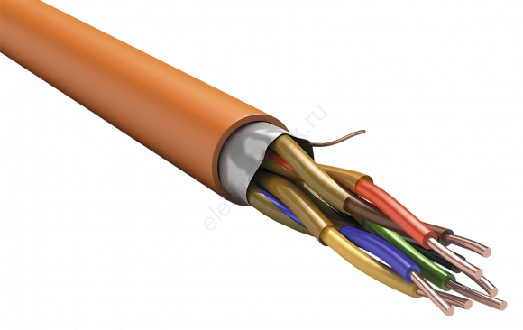 Кабель RS-485 2х2х1,13 нг(А)-FRLS оранжевый (200м)