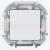 Переключатель IP44 INSPIRIA 10 AX 250 В~ белый