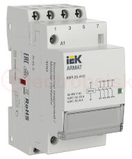 ARMAT Контактор модульный KMR 25А 230В AC 4НО IEK ARMAT Контактор модульный KMR 25А 230В AC 4НО IEK