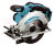 Пила дисковая аккумуляторная 18В, 165мм, рез 57мм, подсветка (без АКБ и ЗУ)