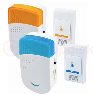 Звонок электрический HomeStar HS-0101 беспроводной Звонок электрический HomeStar HS-0101 беспроводной