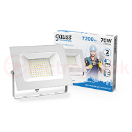 Прожектор светодиодный ДО-70 Вт 7200 Лм 6500К IP65 175-265 В белый LED Elementary Gauss Прожектор светодиодный ДО-70 Вт 7200 Лм 6500К IP65 175-265 В белый LED Elementary Gauss