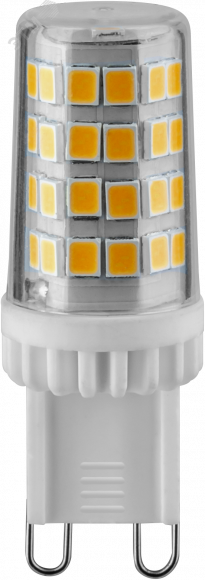 Лампа светодиодная LED 6вт 230в G9 тепло-белый капсульная (24367)