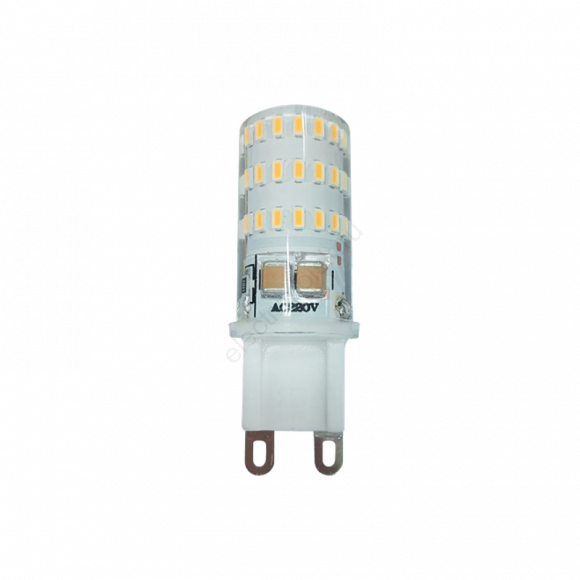 Лампа светодиодная LED 5Вт G9 300Лм белый 220V/50Hz БЛИСТЕР 2 шт. (1036650B)