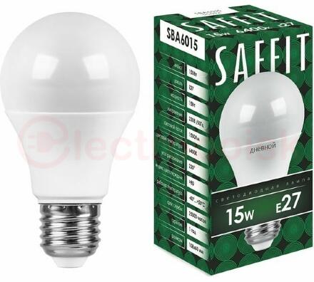 Лампа светодиодная LED 15вт Е27 дневной
