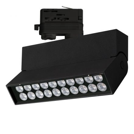 Светильник трековый LGD-LOFT-TRACK-4TR-S170-10W Day4000 (BK, 24 deg) (ARL, IP20 Металл, 3 года)