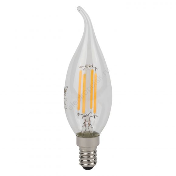 Лампа светодиодная филаментная LED Star Свеча на ветру 5Вт (замена 60Вт), 600Лм, 2700К, цоколь E14 OSRAM (4058075684935)