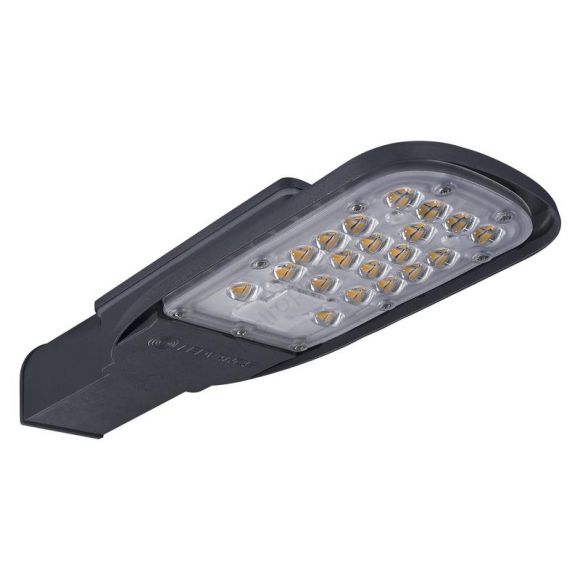 Консольный светильник светодиодный дку-45вт 2700к 4950лм ip65 серый линза ledvance eco class