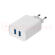 Устройство сетевое зарядное для iPhone, iPad 2 x USB, 5V, 2.4 A, белое, Устройство сетевое зарядное для iPhone, iPad 2 x USB, 5V, 2.4 A, белое,