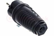 PCE Вилка каб 16A/250V/2P+E/IP54 корпус черный, маркер черный PCE Вилка каб 16A/250V/2P+E/IP54 корпус черный, маркер черный