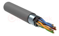 Витая пара F/UTP кат.5е 4 пары 24 AWG solid 305м PVC серый ITK Витая пара F/UTP кат.5е 4 пары 24 AWG solid 305м PVC серый ITK