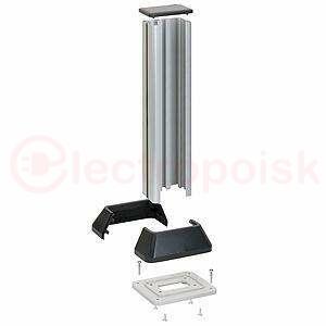 Connect Миниколонна 1-сторонняя на 4 CIMA-модуля 601х715(125)х1095(164) мм SC алюминий-графит
