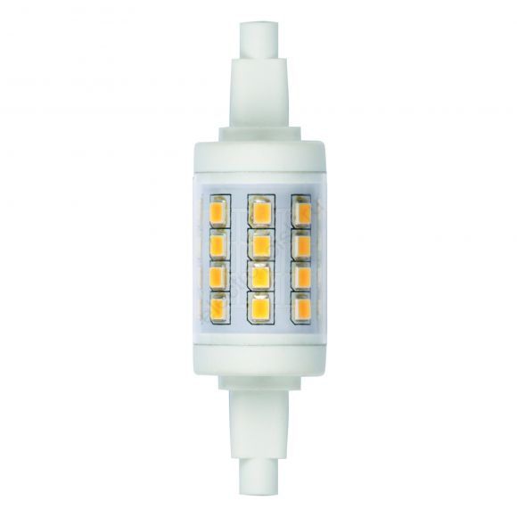 Лампа светодиодная LED 6вт 175-250в R7s 450Лм 3000K прозрачная (UL-00001554)