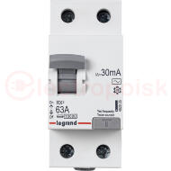 ВДТ RX3 - 2П - 63 А - тип AC - 30 мА - 2 модуля ВДТ RX3 - 2П - 63 А - тип AC - 30 мА - 2 модуля