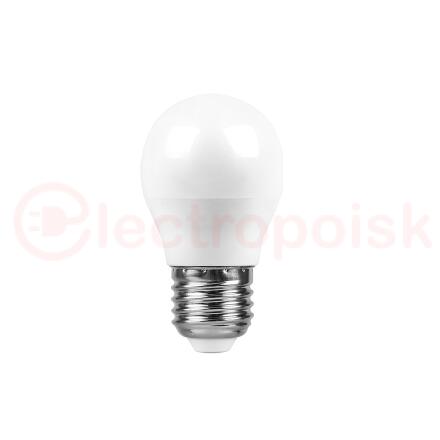 Лампа светодиодная LED 11вт Е27 белый матовый шар