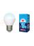 Лампа светодиодная LED-G45-11W/NW/E27/FR/NR Форма шар, матовая. Серия Norma. Белый свет (4000K). Картон. ТМ Volpe