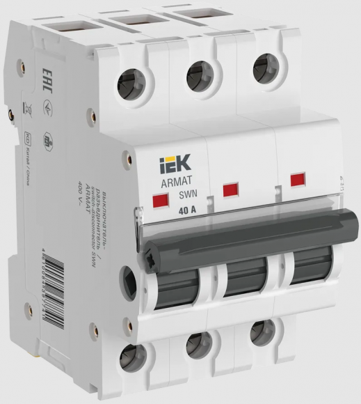 ARMAT Выключатель нагрузки SWN 3P 40А IEK