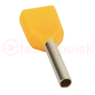 Наконечник штыревой втулочный под два провода НШвИ2 OptiKit T-Shv2-PVC- 0,5-8(100шт) Наконечник штыревой втулочный под два провода НШвИ2 OptiKit T-Shv2-PVC- 0,5-8(100шт)