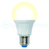 LED-A60 18W/3000K/E27/FR PLP01WH Лампа светодиодная. Форма «А», матовая. Серия Яркая. Теплый белый свет (3000K). Картон. ТМ Uniel. LED-A60 18W/3000K/E27/FR PLP01WH Лампа светодиодная. Форма «А», матовая. Серия Яркая. Теплый белый свет (3000K). Картон. ТМ Uniel.
