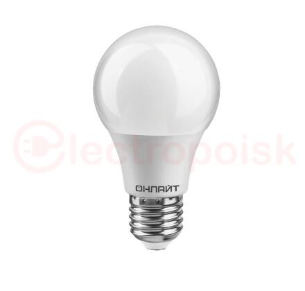 Лампа светодиодная LED 10вт E27 теплый PROMO ОНЛАЙТ