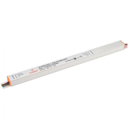 Блок питания ARV-24036-LONG-D (24V, 1.5A, 36W) (ARL, IP20 Металл, 2 года)