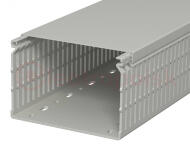 Распределительный кабельный канал LK4 N 80x120x2000 мм (ПВХ,серый) Распределительный кабельный канал LK4 N 80x120x2000 мм (ПВХ,серый)