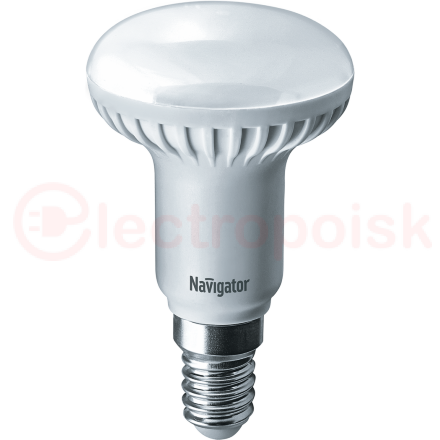 Лампа светодиодная LED зеркальная 5вт E14 R50 белая