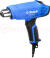 Фен технический (строительный), Профессионал, керамический изолятор, ЖК-дисплей, 2000Вт