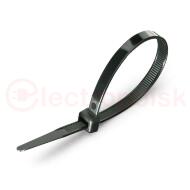 Стяжки нейлоновые КСС 9х1020(ч) (100шт.) (Fortisflex) Стяжки нейлоновые КСС 9х1020(ч) (100шт.) (Fortisflex)