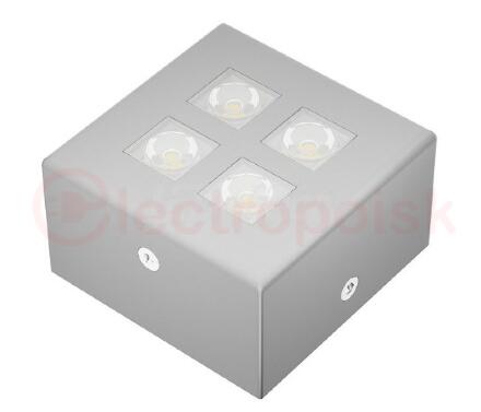 Светильник LED КУБИК ПОИНТ (СБУ) 5Вт 520Лм 5,0К КСС Л1 126+126 IP67 накладной