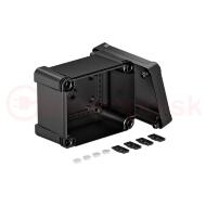 Распределительная коробка X10C, IP 67, 191х151х126 мм, черная, сплошная стенка Распределительная коробка X10C, IP 67, 191х151х126 мм, черная, сплошная стенка