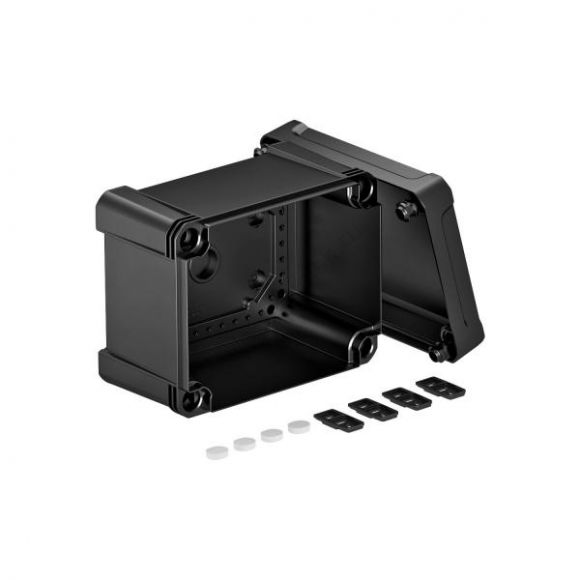 Распределительная коробка X10C, IP 67, 191х151х126 мм, черная, сплошная стенка (2005606)