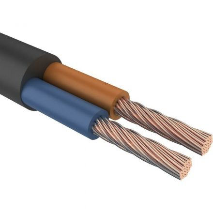 Провод ПВС 2х0.75-380/660 (Ч. бух)