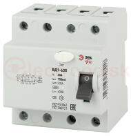 УЗО ЭРА PRO NO-902-155 ВД1-63S 3P+N 40А 100мА УЗО ЭРА PRO NO-902-155 ВД1-63S 3P+N 40А 100мА