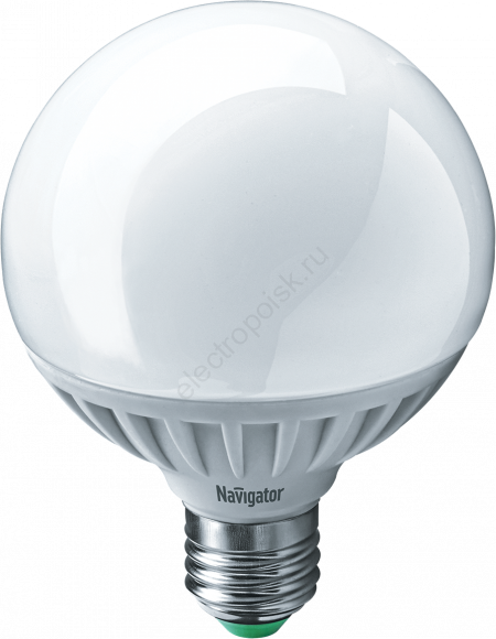 Лампа светодиодная LED 12вт Е27 белый шар (20336)
