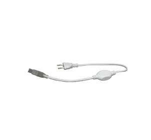 UCX-Q220 SP2/A67-NNN WHITE 1 STICKER Провод электрический для подключения монохромных светодиодных лент ULS-3528/2835 сетевого напряжения к сети 220В. 7х10мм.